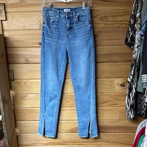 Pistola Women's Light Blue Jeans Slits On Bottom Size 28